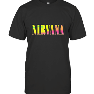 NIRVANA Vintage Lenticular Grunge Rock Punk T-Shirt