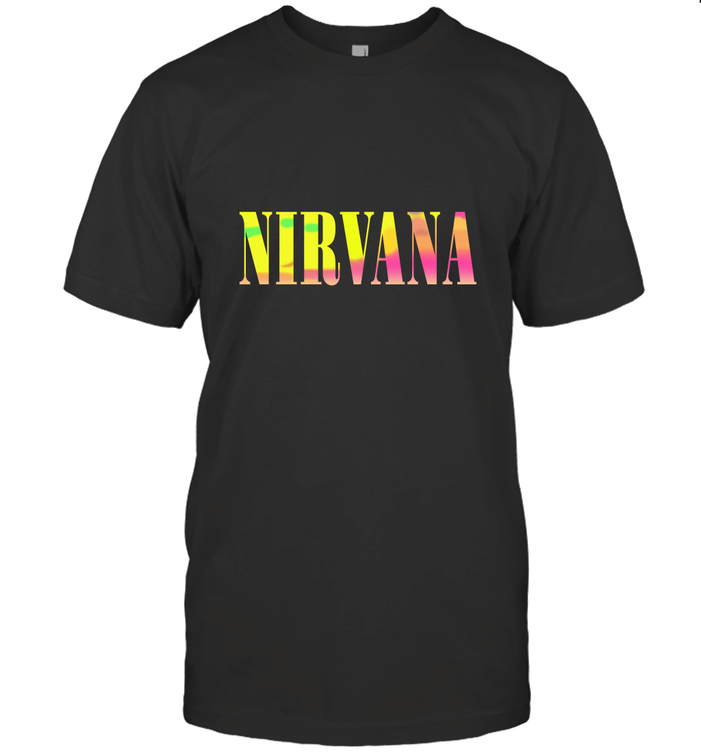 NIRVANA Vintage Lenticular Grunge Rock Punk T-Shirt