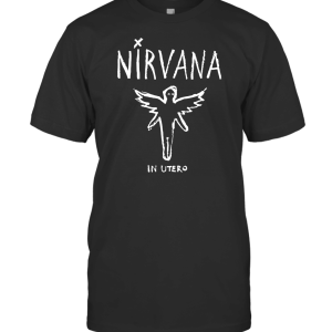 Nirvana Chalk Outline in Utero T-Shirt