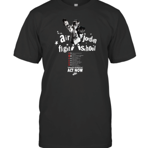 NIKE SPIKE LEE Air Jordan Flight School Michael Jordan white T-Shirt