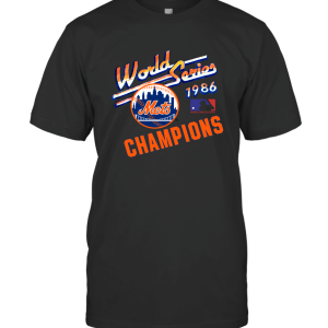 New York Mets 1986 World Series Champions T-Shirt
