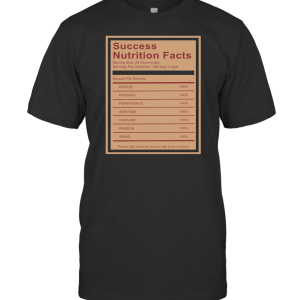New SUCCESS FACTS T-Shirt
