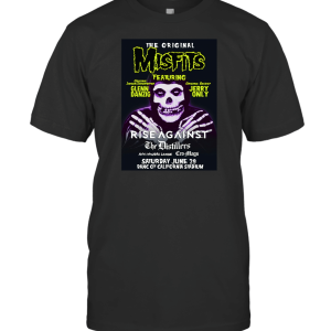 New The MISFITS featuring  Glenn Danzig  June 29 color T-Shirt