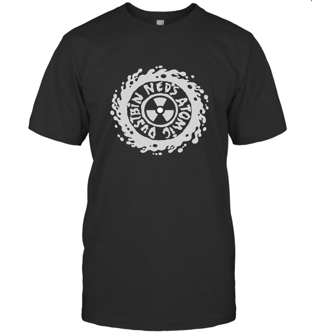 Neds Atomic Dustbin White Logo T-Shirt