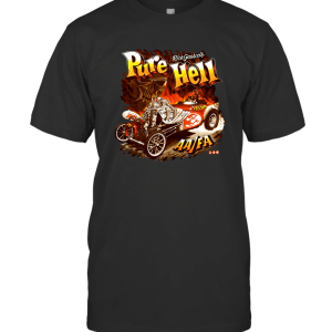 Neat Old Stuff Pure Hell Fuel Altered Drag Car T-Shirt