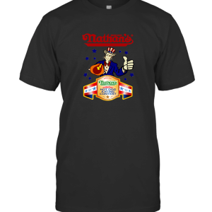 Nathans Hot Dog Eating Contest 4th of July Joey Chestnut Champion T-Shirt