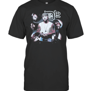 NAMLINE VTG ON 2000S EMINEM D12 BOOTLEG T-Shirt