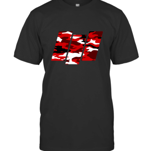 Muselk Red Camo Logo T-Shirt