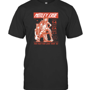 Motley Crue Whiskey A Go Go T-Shirt