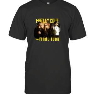 Motley Crue Final Tour Photo Band Image T-Shirt