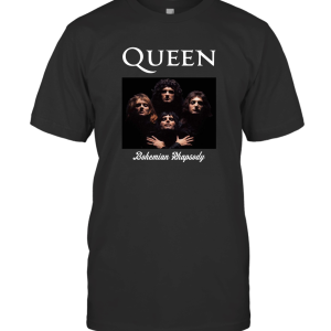 MOTABAG Queen Band T Shirt Bohemian Rhapsody T-Shirt