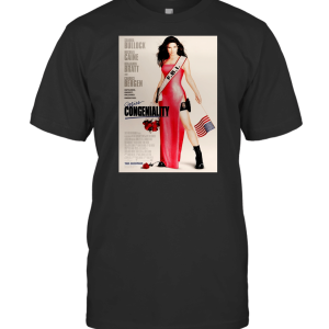 Miss Congeniality Cool 21st Century Comedy Classic Movie Poster T-Shirt