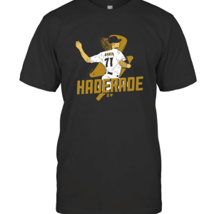 Milwaukee Haderade Navy Blue Baseball Fan T-Shirt
