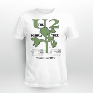 1987 Very Rare U2 The Joshua Tree World Tour Vintage