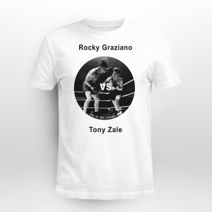 Boxing Fight Rocky Graziano vs Tony Zale black