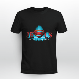 Jesus is My Superhero Superman Logo