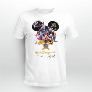 DISNEY 50TH ANNIVERSARY SHIRT WORLD
