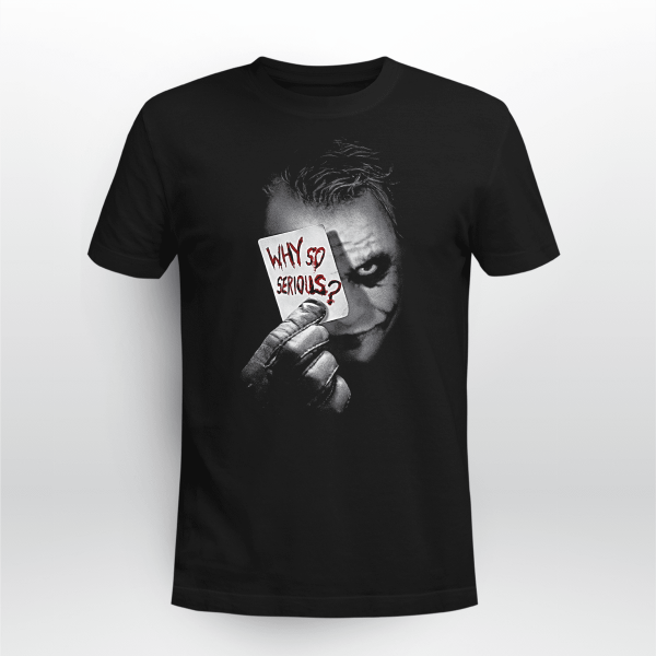 BATMAN DARK KNIGHT PHOTO WHY SO SERIOUS