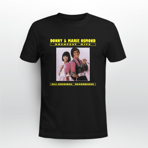 Donnie and Marie Osmond Retro Album Cover