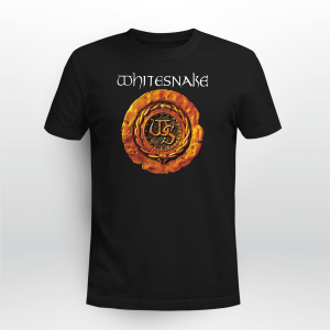 White Snake Whitesnake Metal Rock Band Logo Top