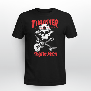 Thrasher Skate Rock Skull