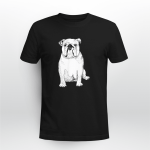 Cute English Bulldog Shirt Gifts for Dog Lover and Owner