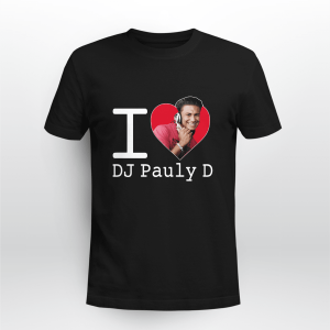 I Love Dj Pauly D Heart Jerse