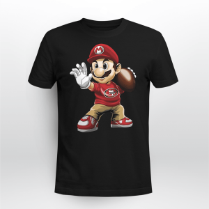 SAN FRANCISCO 49ERS AMERICAN FOOTBALL TEAM MARIO NINTENDO