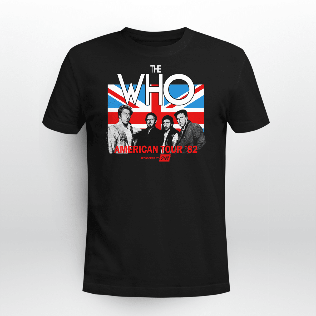 THE WHO 1982 tour T SHIRT