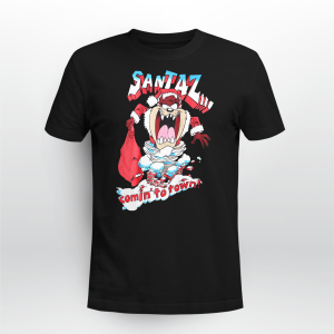 Taz Tee Santa Christmas