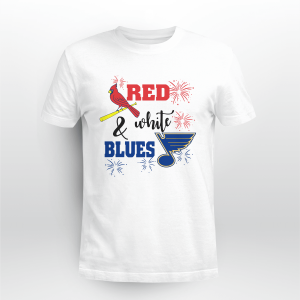 BLUES ST LOUIS BLUES AND ST LOUIS CARDINALS RED