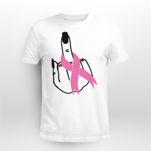 Middle Finger Pink Ribbon