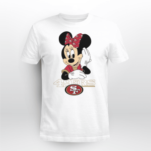 SAN FRANCISCO 49ERS AMERICAN FOOTBALL TEAM MIMI MOUSE stroke