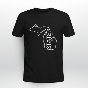 Campus Originals Michigan State Outline