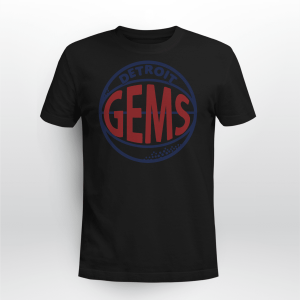 DETROIT GEMS BASKETBALL RAGLAN