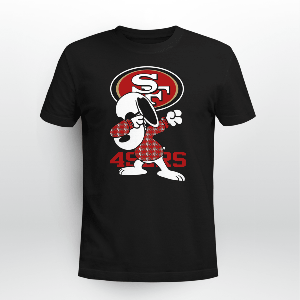 3690 USD SAN FRANCISCO 49ERS SNOOPY DABBING