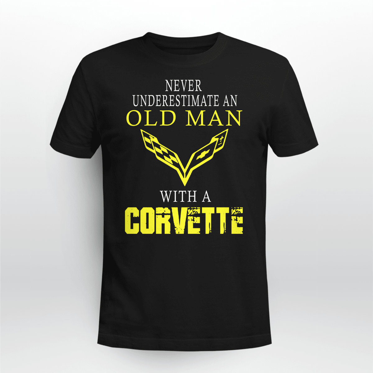 Never Underestimate an Old Man with A Corvette
