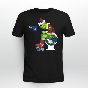 WASHINGTON AMERICAN FOOTBALL TEAM GRINCH SANTA CLAUS TOILET