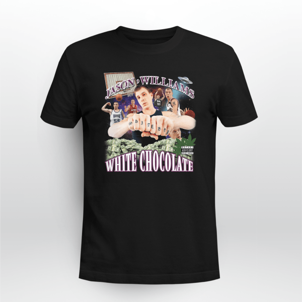 JASON WILLIAMS CHOCOLATE SHIRT RAP HIP HOP BOOTLEG