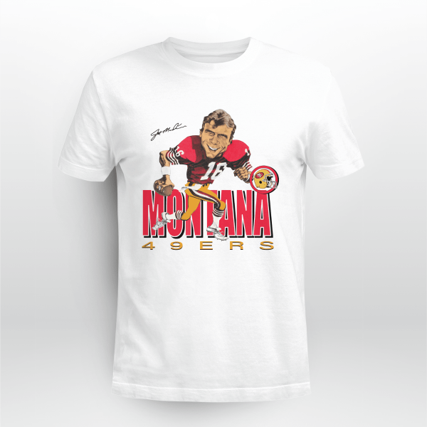 VINTAGE JOE MONTANA CARICATURE