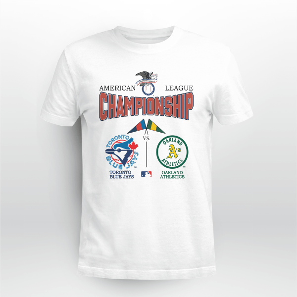 VINTAGE  1989 AMERICAN LEAGUE CHAMPIONSHIPS BLUE JAYS VS OAKLAND AS