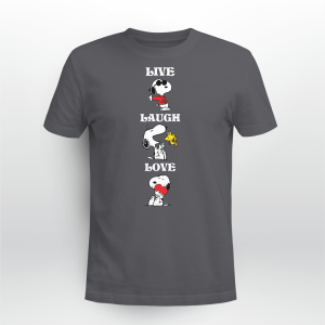 Peanuts Snoopy Dog Charlie Brown WoodStock Funny WHITE
