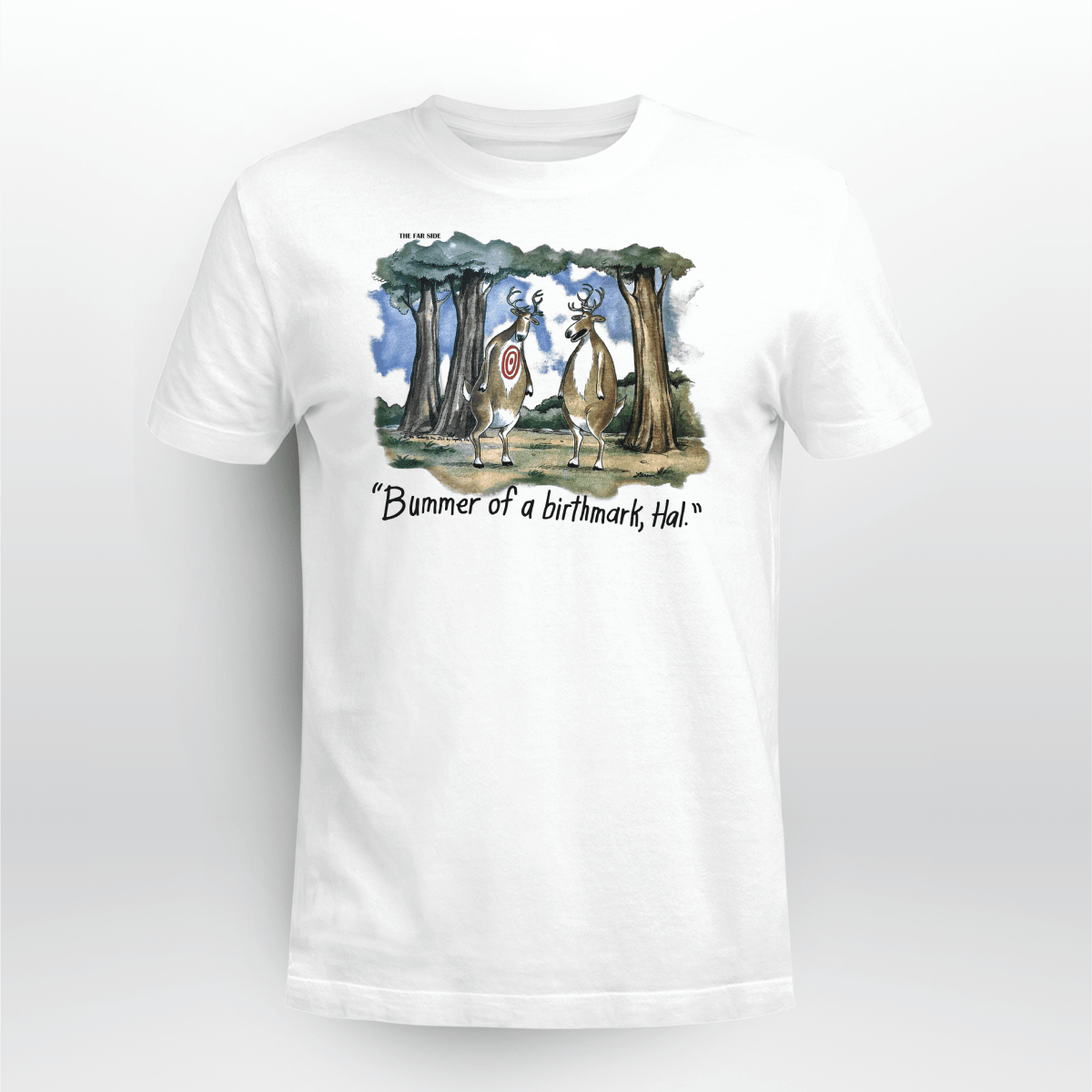 THE FAR SIDE BUMMER OF A BIRTHMARK