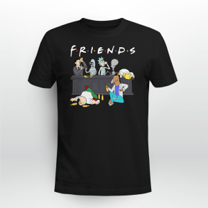 Friends Rick And Morty Bojack Horseman