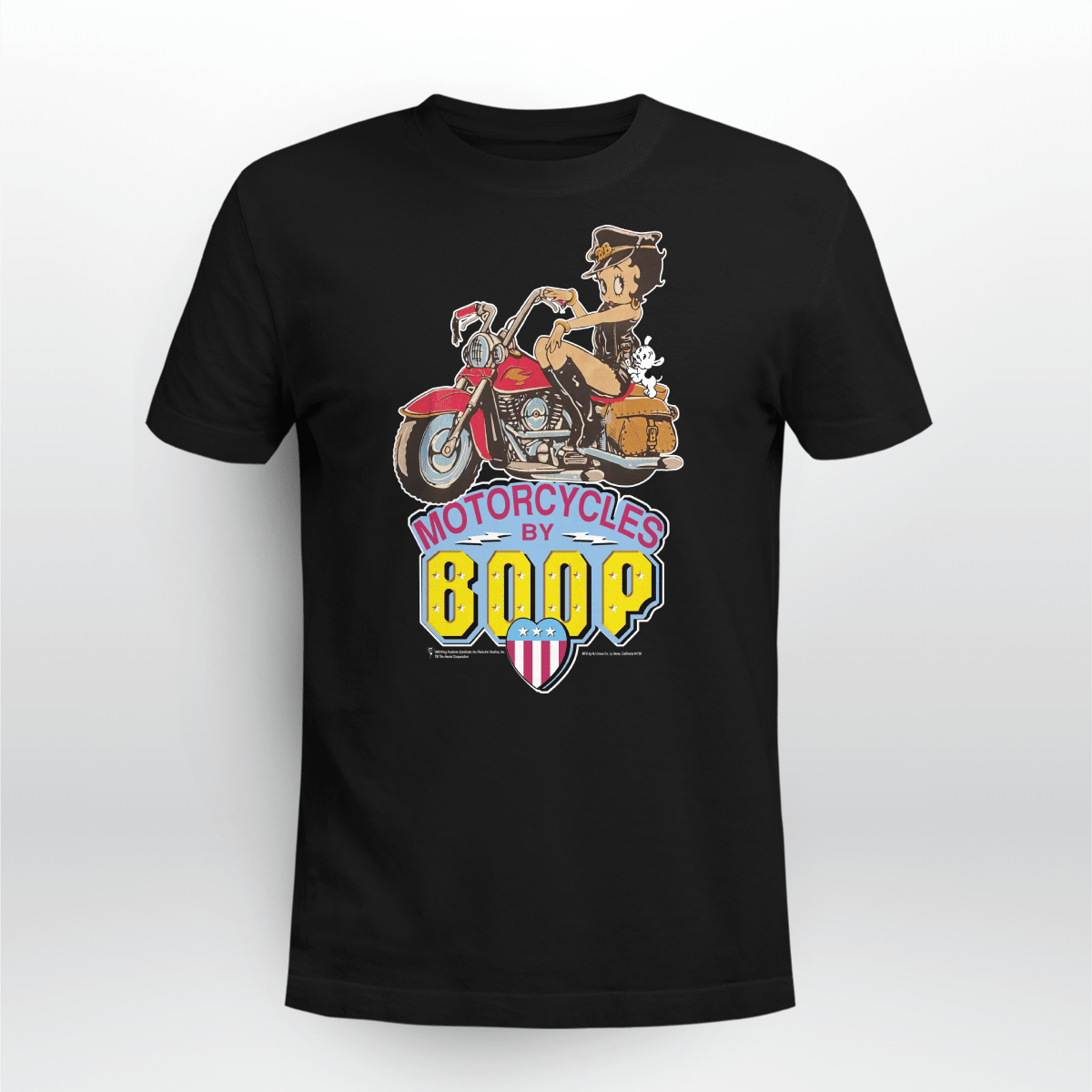 Vintage 90s Betty Boop Motorcycle mattruoc