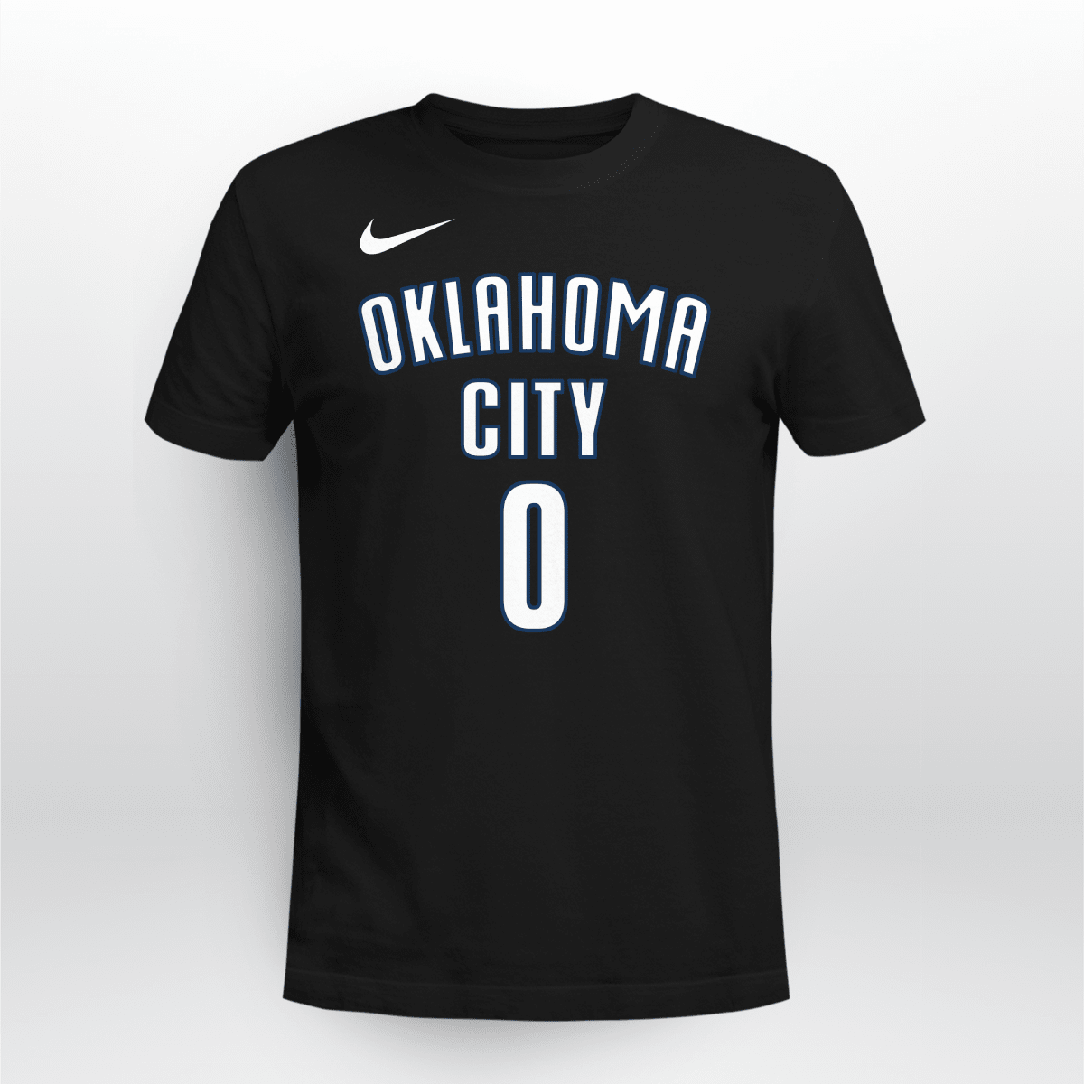 RUSSELL WESTBROOK OKLAHOMA CITY THUNDER ICON NAME NUMBER