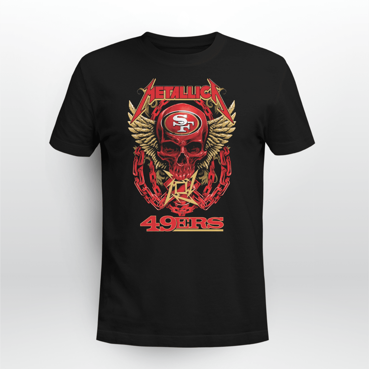 Skull Metallica San Francisco 49ers