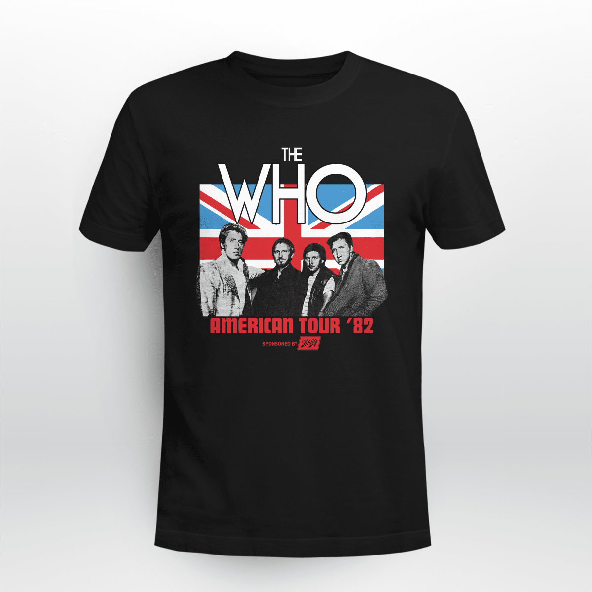 THE WHO 1982 tour shirt
