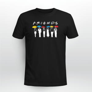 FRIENDS WITH UMBRELLAS TSHIRT F