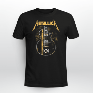 Metallica Men_s Hetfield Iron Cross Guitar